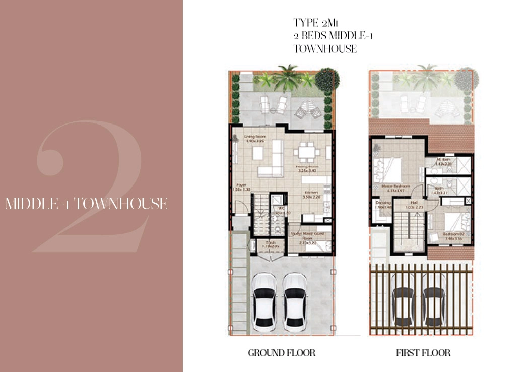 2 BR  - Type E